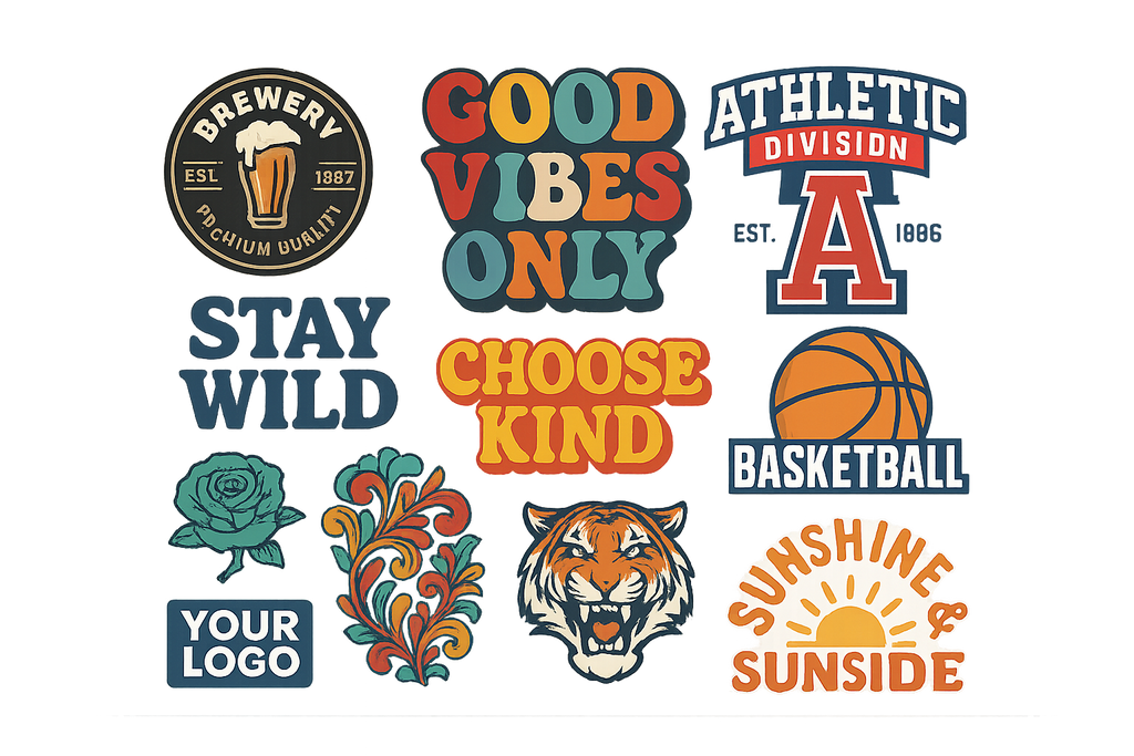 DTF Transfers Gang Sheets images for slider