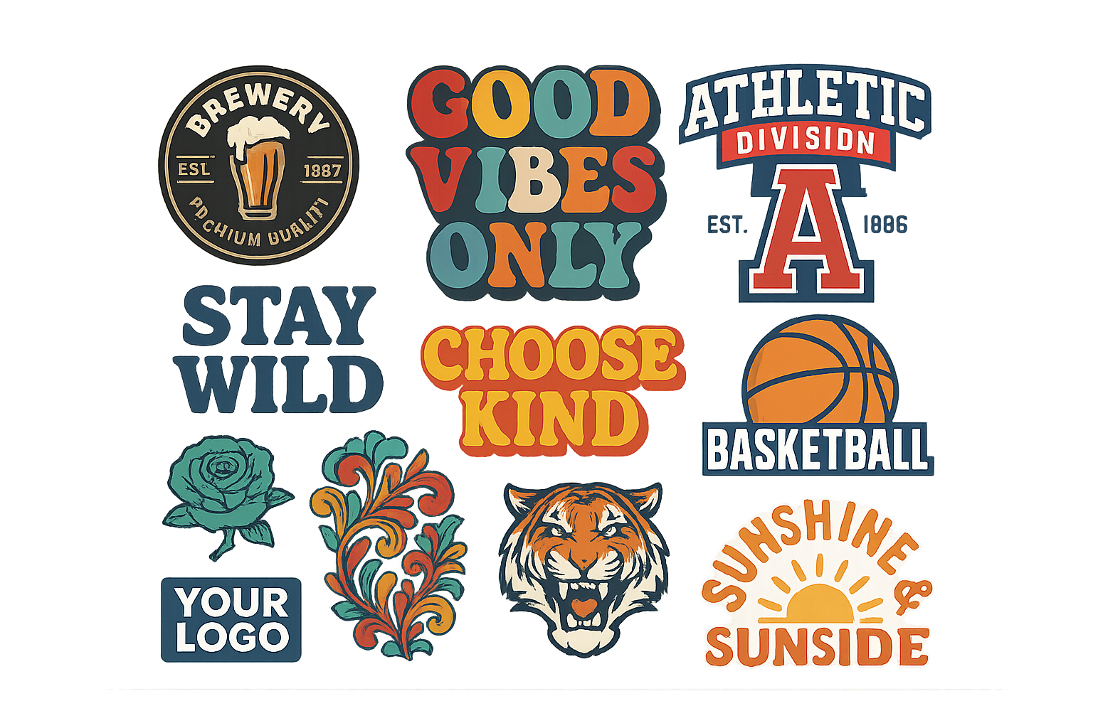 DTF Transfers Gang Sheets images for slider