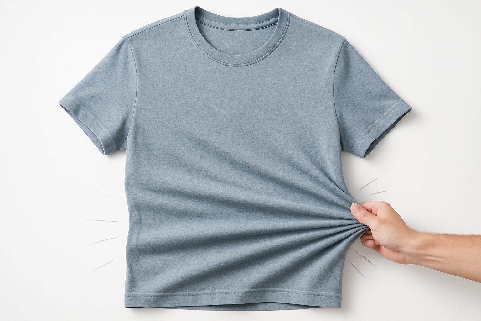 Extra strechability tshirt image