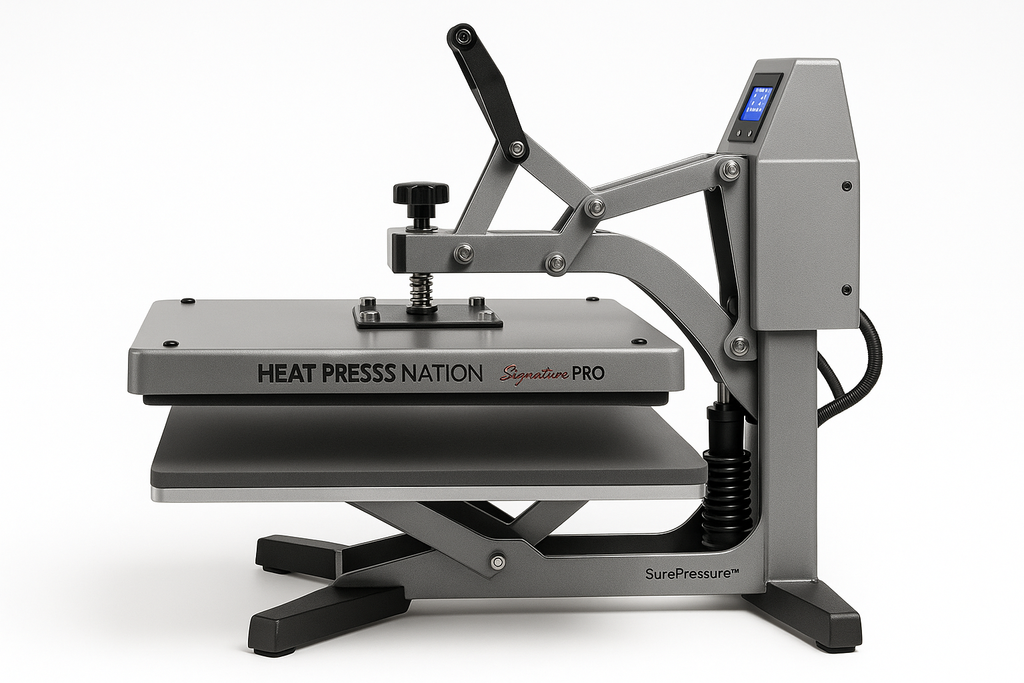 Heat Press Nation Signature PRO 16" x 20" Auto-Open Heat Press with SurePressure right view