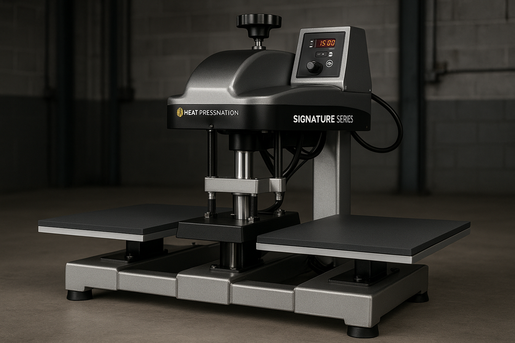 Heat Press Nation Signature Series 16" x 20" Double Station Pneumatic Heat Press 