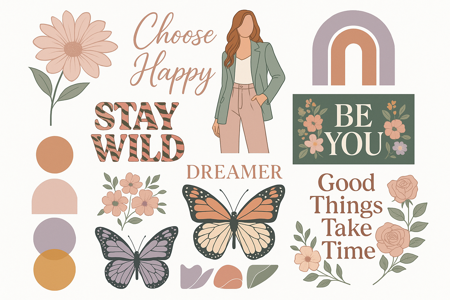 Morden and attractive gang sheets for women